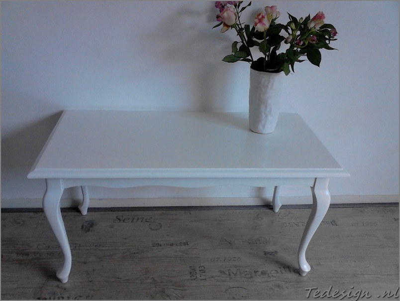 witte queen ann salontafel NU €129! Gratis NL