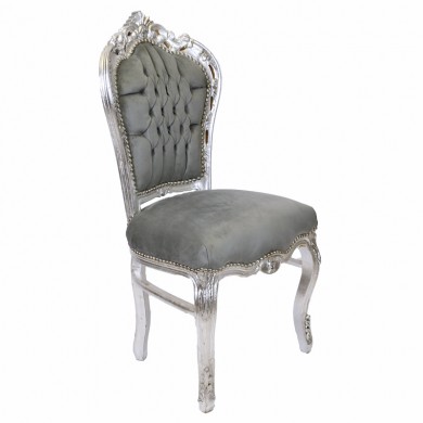 barok stoel donker-grijs | BAROK