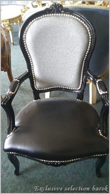 Matron Bestuiven Ultieme zwarte barok stoel Bling! | TEDESIGN BAROK MEUBELEN